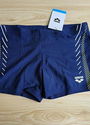 Чоловічі плавки боксери arena m crossing short navy-soft green