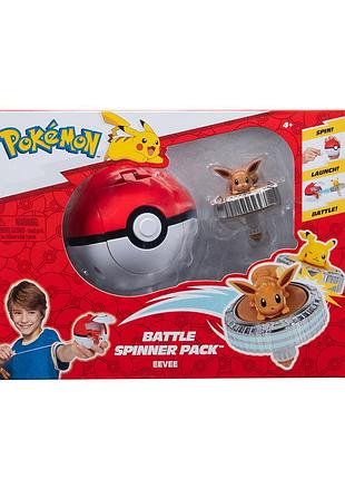 Игровой набор pokemon - иви (спиннер, покебол)