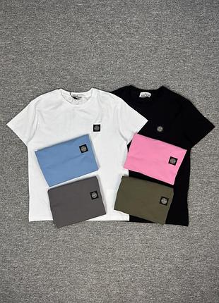 Футболка stone island patch program