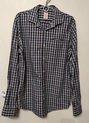 484.брендова чоловіча сорочка scotch and soda стан нової розмір l