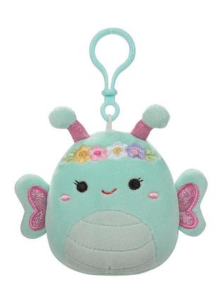 Мягкая игрушка на клипсе squishmallows - метелик рейна (9 cm)