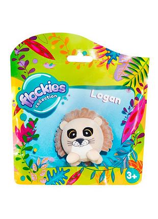 Коллекционная фигурка flockies - лев логан