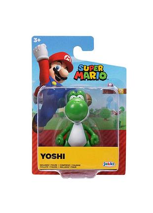 Ігрова фігурка з артикуляцією super mario - зелений йоші (6 cm)