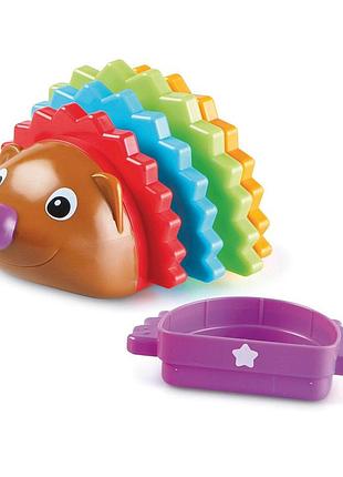 Навчальний ігровий набір learning resources spike the fine motor hedgehog™ - барвистий їжачок 2
