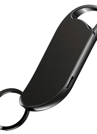 Мини диктофон брелок с активацией голосом nectronix v11, 16 гб памяти, 25 часов записи, черный