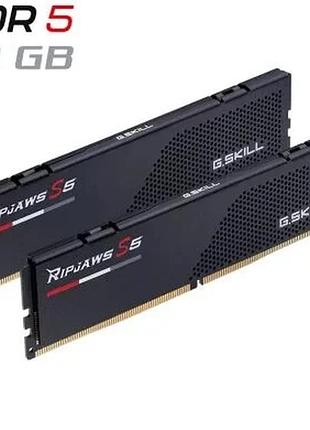 Комплект: новая оперативная память для пк g.skill ripjaws s5 / 32 gb (2x16 gb) / pc5-48000 / ddr5 / 6000 mhz