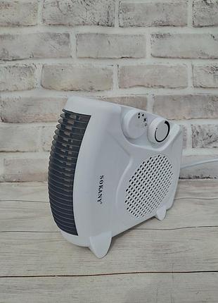 Тепловентилятор sokany sk-1652 2000 вт белый