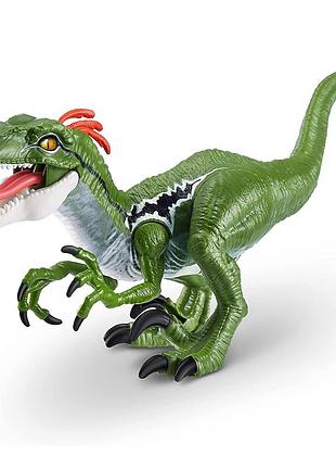 Интерактивная игрушка robo alive серии "dino action" - раптор
