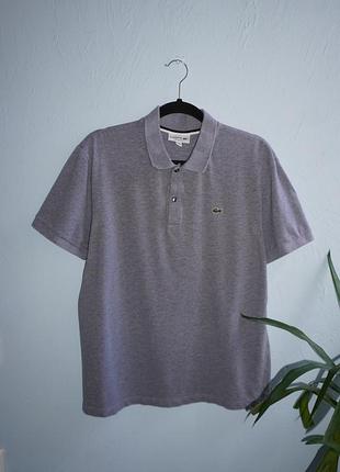 Мужское поло lacoste
