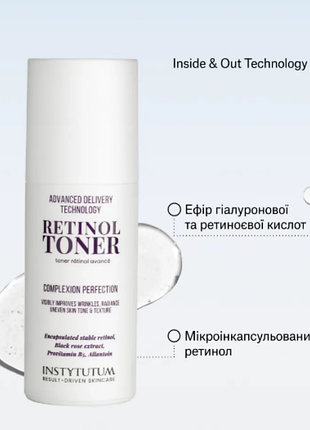 Instytutum advanced retinol toner🌟 інтенсивний оновлювальний тонер з ретинолом