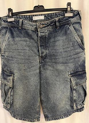 Чоловічі джинсові шорти,baggy fit,50
