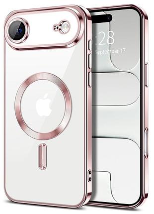 Чохол fiji chrome для apple iphone 17 air з magsafe та захистом камер rose gold
