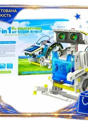 Конструктор solar robot 13 в 1 для детей и взрослых с солнечной батареей 13 моделей роботов dm-11