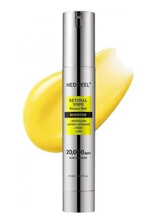 Омолоджуючий ліфтинг бустер medi-peel retinal nmn bounce shot booster, 30ml