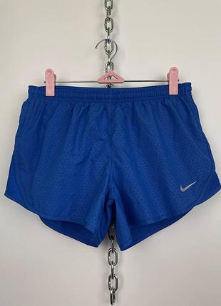 Короткие женские спортивные шорты nike dri fit