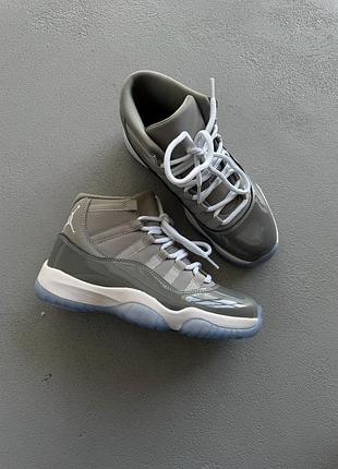 Кроссовки nike air jordan 11 retro cool grey