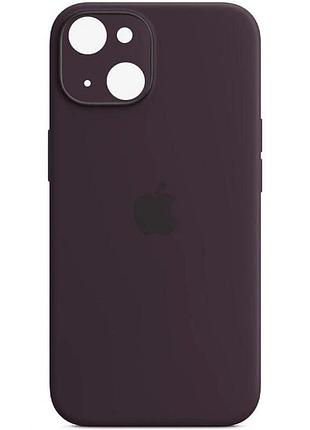 Чохол fiji silicone case full camera для apple iphone 14 бампер накладка із захистом камери dark aubergine