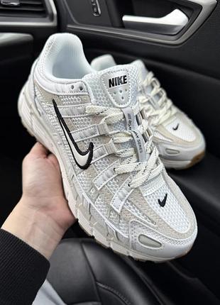 Кросівки nike p-6000 white/beige