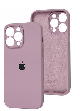Чехол fiji silicone case full camera для apple iphone 14 pro max бампер накладка с защитой камеры lilac pride