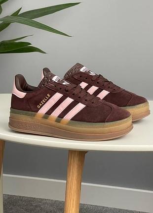 Adidas gazelle bold icey pink auburn