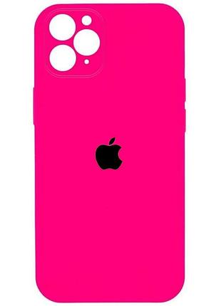 Чохол fiji silicone case full camera для apple iphone 11 pro max бампер накладка із захистом камери lilac