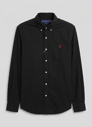 Рубашка мужская polo ralph lauren черная m