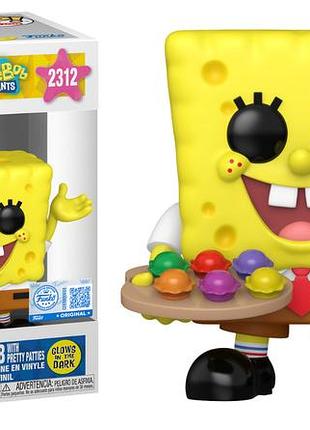 Фігурка funko pop фанко поп spongebob squarepants pretty patties 2312 gitd