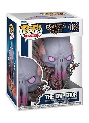 Фігурка funko pop фанко поп games: baldur's gate "брама балдура" the emperor #1189