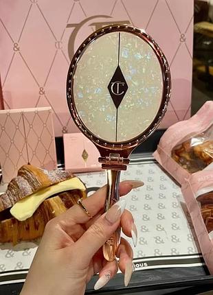 Дзеркало ручне  лімітована колекція charlotte tilbury pillow talk