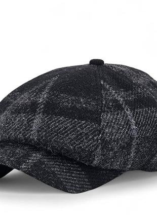 Хулиганка d.hats, classic newsboy cap, премиум хулиганка шелби, ткань итальянская шерсть, кашкет gatsby стиль d.hats 58