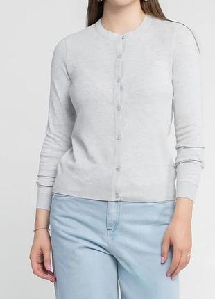 Стильный базовый кардиган h&amp;m (100% хлопок)
