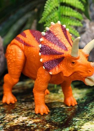Інтерактивна іграшка dinos unleashed серії realistic s2 – трицератопс 5