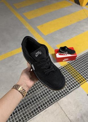 Nike sb dunk low pro black grey 3
