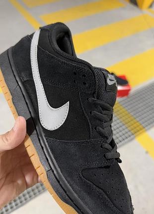 Nike sb dunk low pro black grey 5