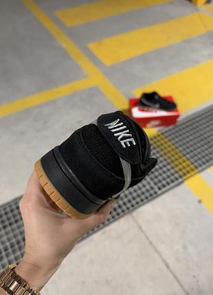 Nike sb dunk low pro black grey 6