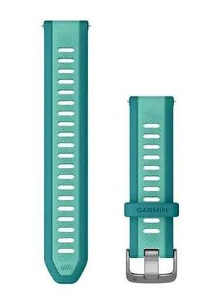 Ремешок garmin replacement band, forerunner 165, turquoise, 20mm