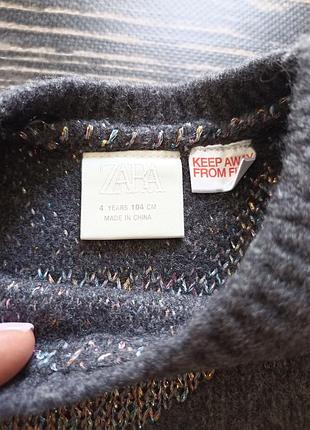 Свитер для девочки от zara 3