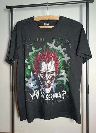 Футболка wild joker "why so serious"