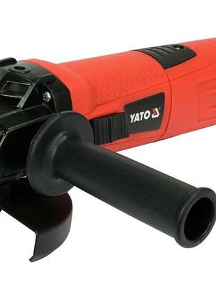 Шлифмашина угловая от сети 230 в yato ø= 125/22 мм. p= 1700 вт, 10500 об/мин, м14 [6]