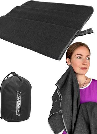 Рушник із мікрофібри 90х50 см easyfit eaglewing в сумочці