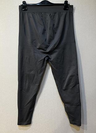 Лосини для вагітних з пуш-ап попой сірого кольору