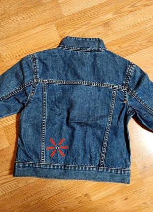Джинсовая куртка gap р 5-6лет 3