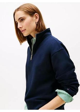 Свитшот фирменный утепленный Tommy hilfiger