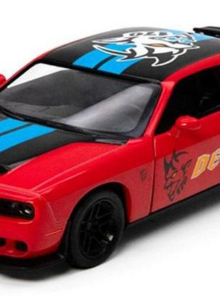 Модель автомобіля (1:40) 2023 dodge challenger srt demon 170 (livery edition)