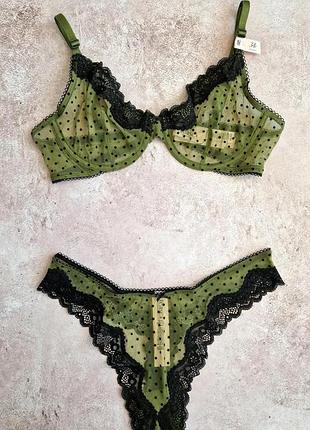 Комплект белья без пуш-ап от victoria’s secret 🇺🇸 оригинал 75 с + s