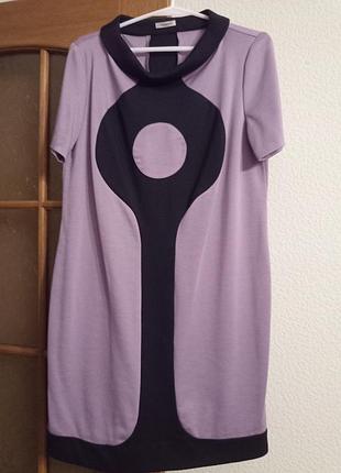Трикотажное платье
