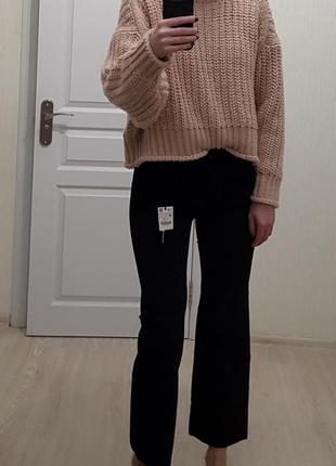 Оксамитові штани zara2 фото