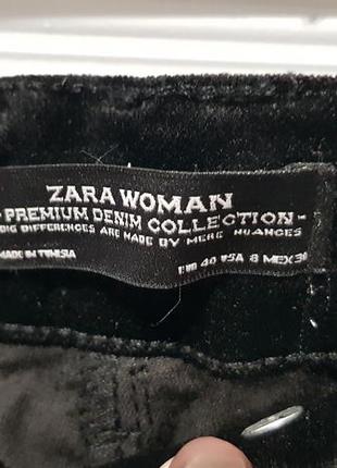 Бархатные штаны zara7 фото