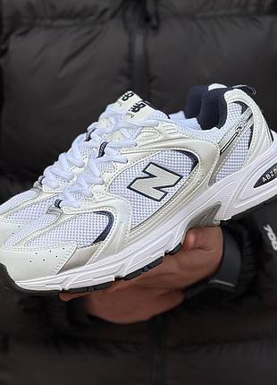 Кросівки new balance 530 white silver / топ якість / nb 530