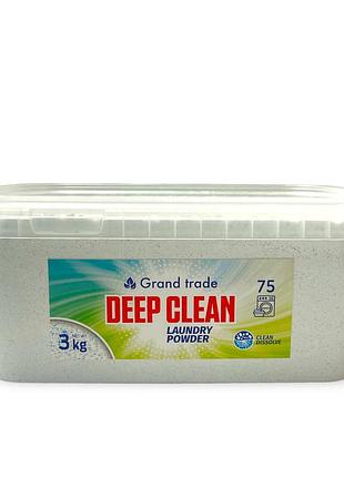 Стиральный порошок grand trade deep clean универсальный 3 кг